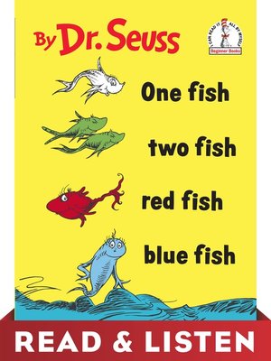 cover image of One Fish Two Fish Red Fish Blue Fish